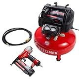 CRAFTSMAN Brad Nailer and Air Compressor Combo Kit With Hose (CMEC1KIT18)