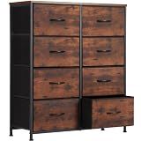 Sweetcrispy Dresser for Bedroom with 8 Drawers, Large Storage Tower