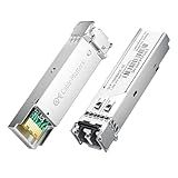 Cable Matters 2-Pack 1000BASE-SX SFP to LC Multimode 1G Fiber Transceiver Module, 1.25G, 800nm, MMP Fiber Up to 500m for Cisco, Ubiquiti, TP-Link, Huawei, MikroTik, Netgear, Supermicro, and More
