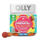 OLLY Prenatal Multivitamin Gummy, Daily Blend for Mommy & Baby - 60 Count