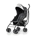 Summer Infant Ingenuity 3Dlite Convenience Stroller,Jet Black–Lightweight Stroller with Aluminum Frame,Large Seat Area, 4 Position Recline, Extra Large Storage Basket– Infant Stroller for Travel&More