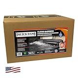 Quick Dam QD65-16 Flood Barrier, 16 Pack, Black