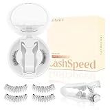 Magnetic Eyelashes Kit with Applicator – No Glue, No Eyeliner Needed, Reusable Natural Look False Lashes, Lightweight & Comfortable, Easy to Apply for Beginners