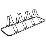 CyclingDeal Bicycle Floor Parking Rack Stand - for Mountain MTB Road Bike - Indoor Home Garage Storage - Classic 4 Bikes