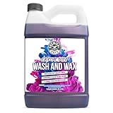 Chemical Guys Extreme Bodywash & Wax Foaming Car Wash Soap - Soap for Foam Cannons, Foam Guns, or Bucket Washes for Cars, Trucks, Motorcycles, RVs, and More, Grape Scent - 128 oz (1 Gallon)