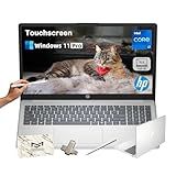 HP 15.6'' Ai Laptop Computer, Intel 13th Core i7-1355U, 15.6'' Touchscreen FHD IPS Display, Windows 11 Pro, Ai Copilot, 16GB RAM, 512GB SSD, 128GB External, Wi-Fi 6, Fast Charge