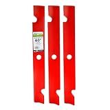 MaxPower 561139B USA MADE Heavy Duty 3 Blade Set | For 60" Cut Exmark, Replaces OEM no. 103-6403, 103-6403-S, 140-1240