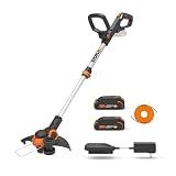 WORX 20V 12" 2-in-1 Cordless String Trimmer & Electric Lawn Edger, WG163
