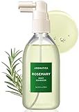 AROMATICA Root Enhancer Rosemary water spray for hair growth - with rosemary oil & caffeine & biotin - Korean hair care for hair thinning & hair loss - free from silicone, paraben and sulfate
