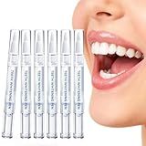 Teeth Whitening Pen (6 Pack) Professionally Stain Removal Teeth Whitening Gel Formula,No Sensitivity, Enamel Safe, Travel-Friendly Teeth Whitening Gel Pen, Gentle Formula