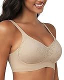 As Fairy Lace Bras for Women No Underwire Support Lift Womens Wireless Seamless Bras Push Up Full Coverage Bralette Nude 36DD
