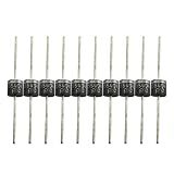 Tegg 15SQ045 Schottky 10PCS 15A Diode Axial Schottky Rectifie Blocking Diodes for Solar Cells Panel