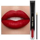 MAKI YIKA Red Lipstick for Women Color Stay Long Lasting Lipsticks, No Smudge Matte Liquid Lipstick Transferproof Cruelty-Free Lip Color |MVP-RED