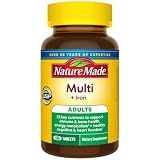 Nature Made Multivitamin Tablets with Iron, 130 Tablets