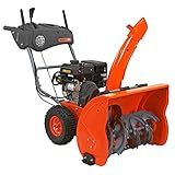 YARDMAX YB6770 26 in. 212 cc Two-Stage Self-propelled Gas Snow Blower with Push-Button Electric Start and Headlight