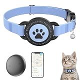 Cat GPS Tracking Collar (iOS & Android), Mini Bluetooth GPS Dog Tracker 1P