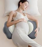 DONAMA Memory Foam Pregnancy Pillow Maternity Wedge Pillow for Side Sleeper