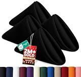 Utopia Home [24 Pack, Black] Cloth Napkins 17x17 Inches, 100% Polyester