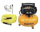 Bostitch 6 Gallon Pancake Air Compressor & 13 Piece Accessory Kit