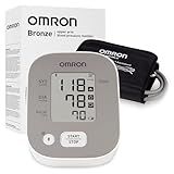 OMRON Bronze Blood Pressure Monitor for Home Use & Upper Arm Blood Pressure Cuff - #1 Doctor & Pharmacist Recommended Brand - Clinically Validated - Connect App