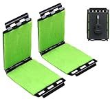 (2 Pack) Guitar String Cleaner, Fretboard Cloth Tool, Cleaning Maintenance Care Kit for Guitar/Bass/Ukulele