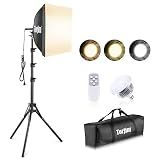 Torjim Softbox Photography Lighting Kit | 16" X 16" & 85W LED Studio Light