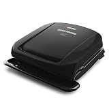 George Foreman 4-Serving Indoor Grill with Removable Plates