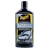 Meguiar's Ultimate Polish – High-Gloss Polish for a Show Car Shine – Permanently Removes Light Swirls to Produce a Deep, Wet Reflection with a High Gloss Shine - Easy to Use, 16 Oz