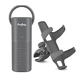 Pure Enrichment PureBaby On-the-Go Air Purifier - Portable Stroller Air Purifier & Adjustable Clamp for Car Seat, Crib, Bassinet & Playpen - True HEPA Filter Removes 99.97% of Allergens Around Baby