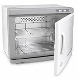 ForPro Professional Collection Premium Hot Towel Warmer, 23L Extra Large Capacity, Two Stainless Steel Racks, White