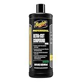 Meguiar’s Mirror Glaze Ultra-Cut Compound, Car Polishing Compound for Car Paint to Remove Light Defects and Restore Clarity; Use On Cars, Trucks & Suvs - 32 Fl Oz