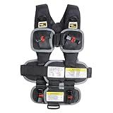 RideSafer - Extra Small (XS) Black, Lightweight, Compact, Portable Car Seat, 2+ years; 26.5–40 lb - Perfect for Travel and Everyday Child Safety