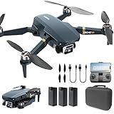 4K Drone with Camera 2650 ft Long Range 84 min Flight Time Super Endurance Foldable Drone with Camera for Beginners, WiFi FPV Quadcopter, Brushless Motor, Auto Hover, Follow Me (3 Batteries)