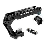 SIRUI Top Handle with Quick Release NATO Clamp Mount, Lightweight Handle Grip with Cold Shoes with Safety Pins for Camera Cage, NATO Rail Included, SC-TH