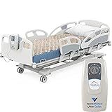Vaunn Medical Cloud Air Whisper Quiet Alternating Air Pressure Mattress Topper with Pump Twin Size 36" x 78" x 3"