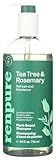 Renpure Plant Based Tea Tree and Rosemary Refresh and Rebalance Shampoo - Soothes Dry Scalp - Delivers Moisture and Shine - Rids Hair of Grime - Dye Free - Recyclable, Pump Bottle Design - 24 fl oz