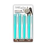 H&H Pets Toothbrush for Small Dogs & Cats - Soft and Extra Small Toothbrush Designed for Cats, Puppies, and XS Breed Dogs Like Teacups, Chihuahuas, Yorkshire, and Poodle, 8 Count Pack