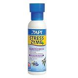 API STRESS ZYME Bacterial cleaner, Freshwater and Saltwater Aquarium Water Cleaning Solution, 4 oz