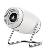 Mini Projector, Projector with WiFi and Bluetooth, 4K 1080P Support Portable Projector 180° Rotatable 130'' Screen Movie Projector Auto Keystone Compatible with HDMI/USB/Smartphone/PC/Laptop