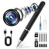 NSyrfo 1080P Mini Camera Spy Pen with 64GB
