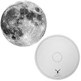 Menesia 12 Inch Turntable Mat, Slipmat for Vinyl LP Record Player, Anti Static Turntable Platter Mat (moon)