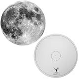 Menesia 12 Inch Turntable Mat, Record Player Slipmat (Moon)
