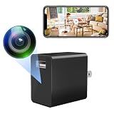 DuboCam Small Wireless Camera with USB Charger - Full HD 1080P - Mini Security Cam for Indoor Use - Cloud Storage