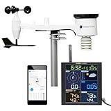 Ambient Weather WS-1965 WiFi Weather Station w/Remote Monitoring and Ambient Weather Network Access