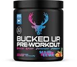 Bucked Up Pre Workout South Beach | 200mg Caffeine with Citrulline Malate Beta Alanine AlphaSize and Taurine | Pre Workout Powder (30 Servings)