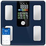 GE Smart Scale for Body Composition, Weight, BMI, 500lb, Large 11.8-Inch