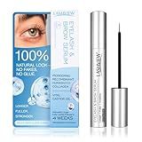 LASHVIEW Advanced Lash Growth Serum for Thicker, Longer Eyelashes and Eyebrows, Vital Castor Oil, Grow Lashes with Brow Enhancer (5mL)