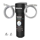 Waterdrop 10UA Under Sink Water Filter System, Reduces PFAS, PFOA/PFOS, Lead, Chlorine, Bad Taste & Odor, Under Counter Water Filter Direct Connect to Kitchen Faucet, NSF/ANSI 42 Certified, 8K Gallons