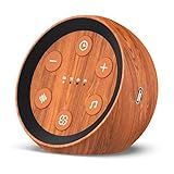 White Noise Sound Machine with 32 Calming Sounds 32 Volume Levels Pink Brown Noise Machine for Baby Kid Adult with 4 Timer Plug-in Noise Canceling Machine for Travel Office Privacy