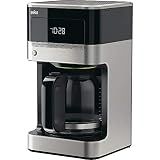 Braun BrewSense 12-Cup Drip Coffee Maker w/ 24 Hour Timer, 2 Brew Styles